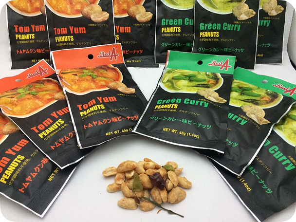 菓子やナッツ類の輸入・卸